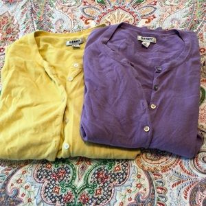 Old Navy XL cardigans - both included!